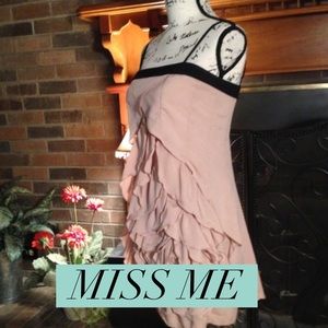 Miss Me MM Couture Floral Design Dress